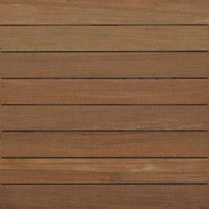 24 x 24 ipe wood tile ribbed