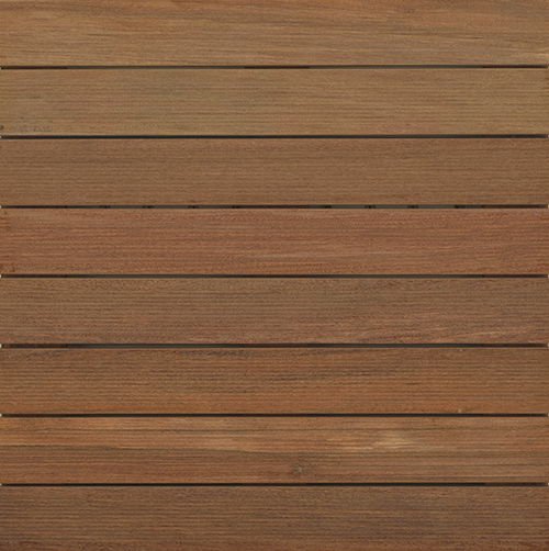 bison 2x2 ipe wood deck tile ribbed