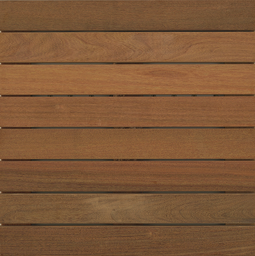 bison 2x2 ipe wood deck tile smooth