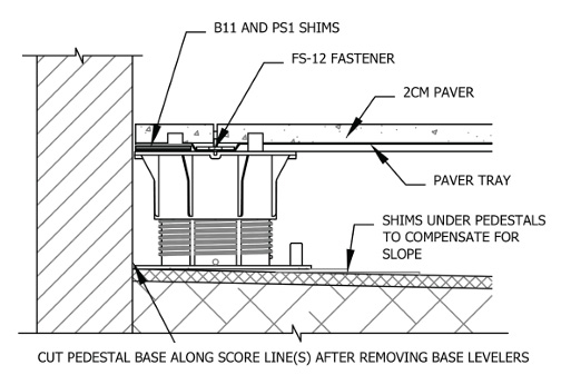 bison porcelain paver architectural resources
